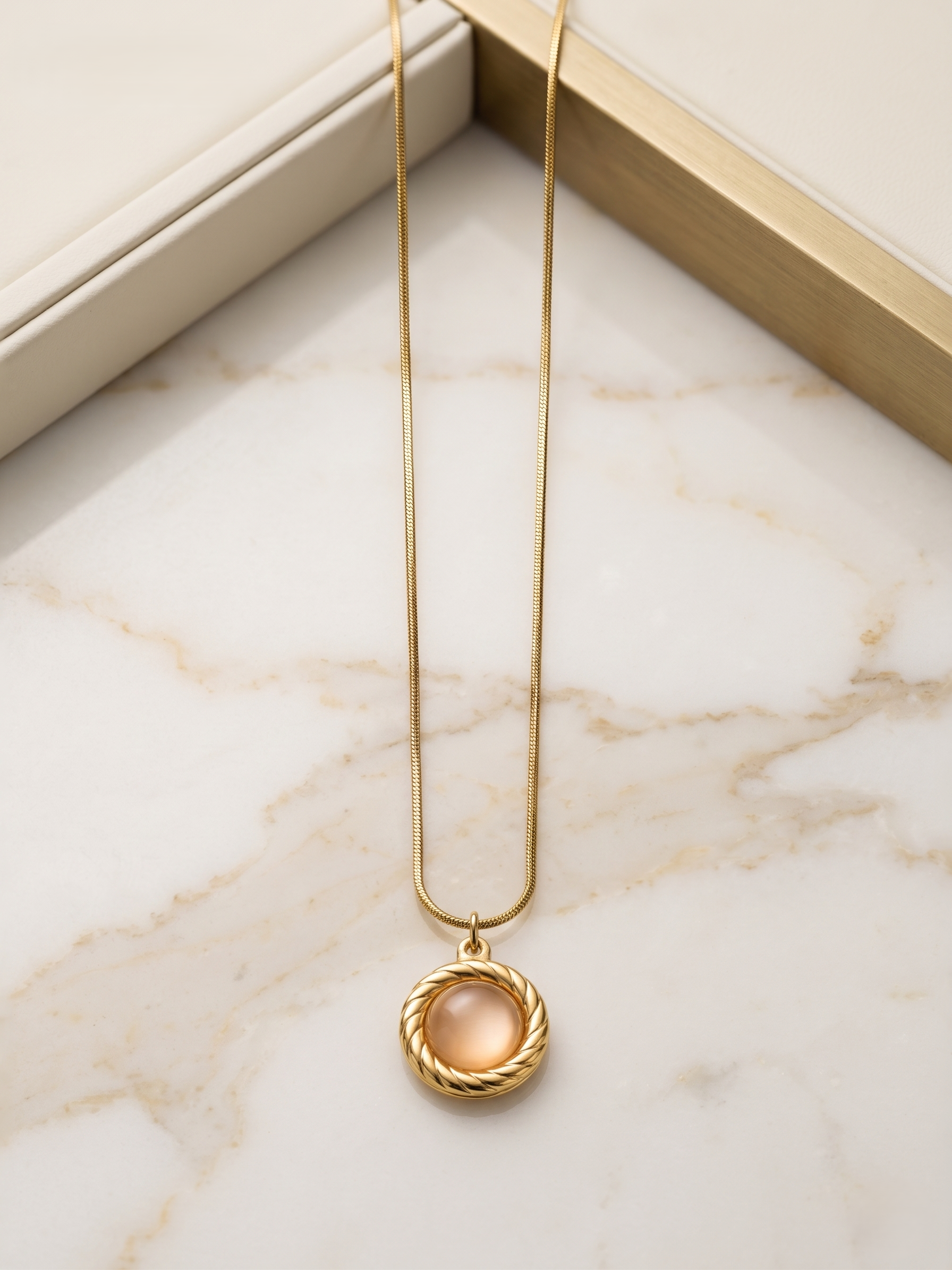 Golden Halo Pendant