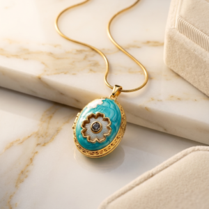 Ocean Bloom Locket
