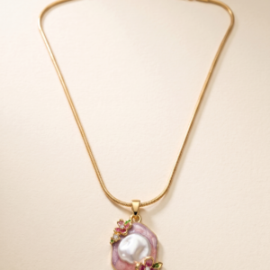 Blossom Pearl Pendant Necklace