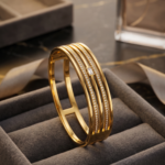 Radiant Luxe Crystal Bangle