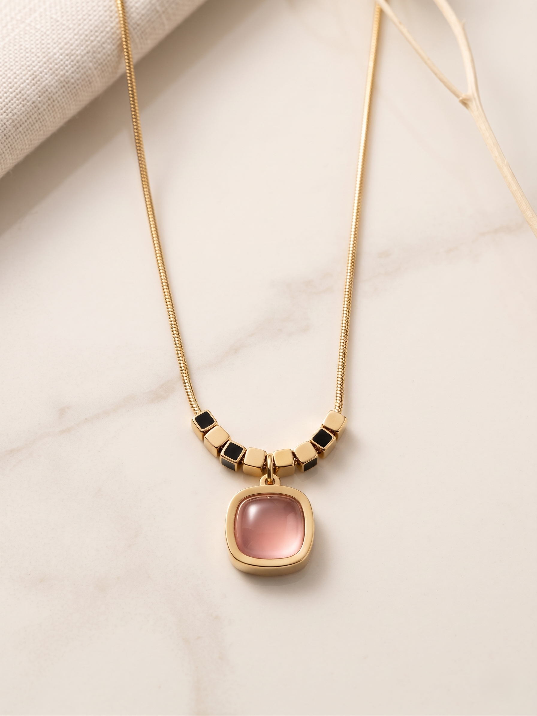 Blush Radiance Pendant